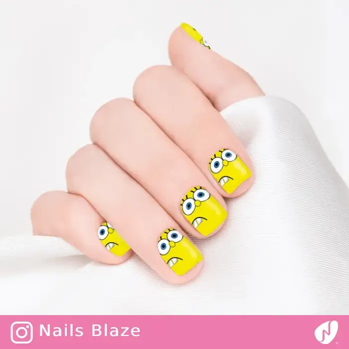 Spongebob | Cartoon Nails - NB50